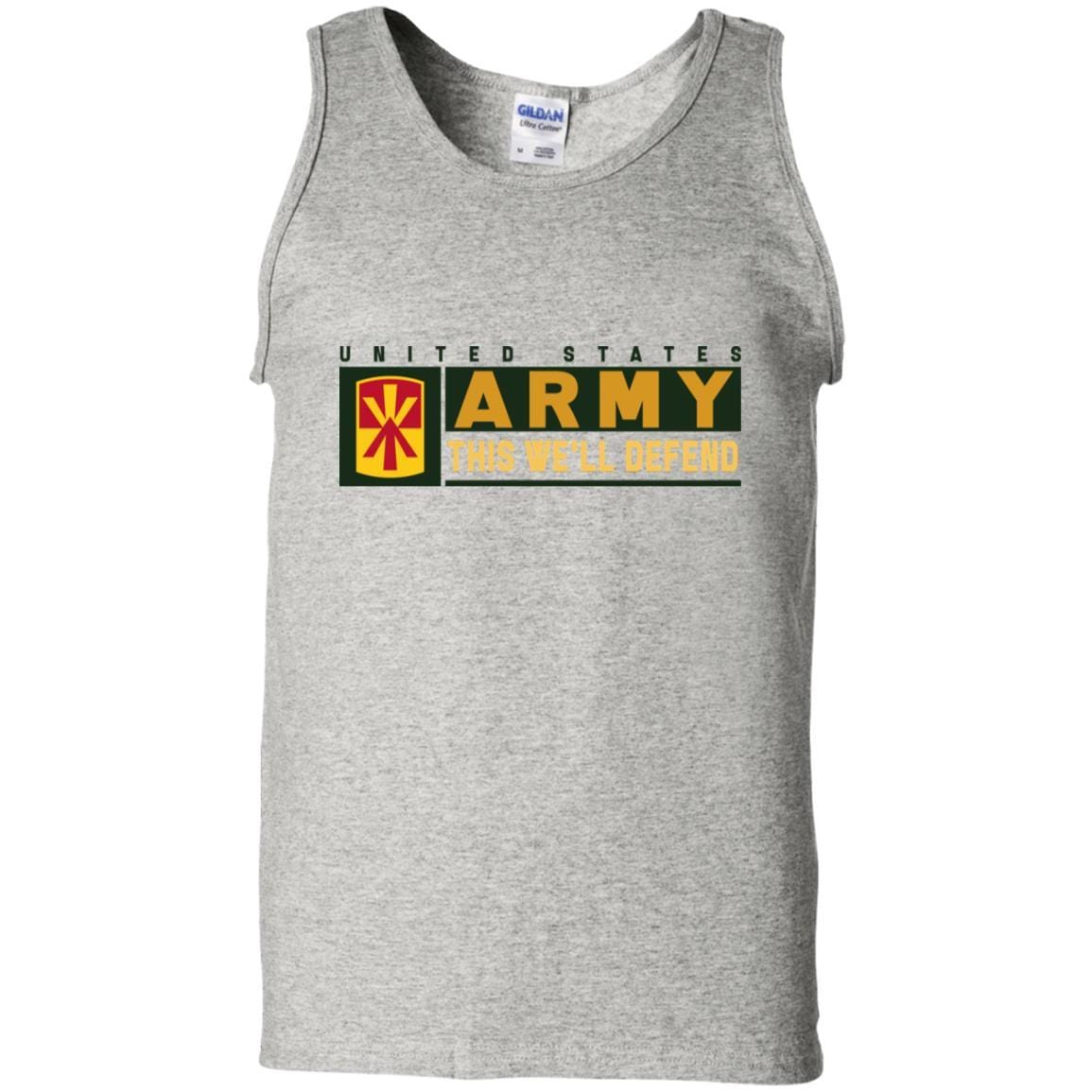 US Army 11TH AIR DEFENSE ARTILLERY BRIGADE- This We'll Defend T-Shirt On Front For Men-TShirt-Army-Veterans Nation