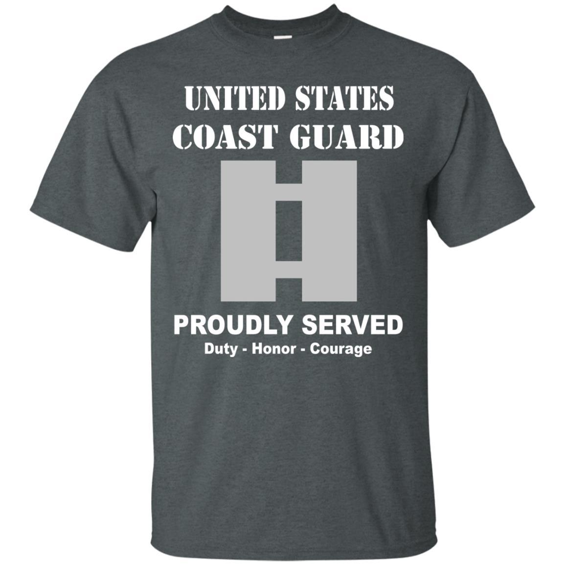US Coast Guard O-3 Lieutenant O3 LT Junior Officer Men Front USCG T Shirt-TShirt-USCG-Veterans Nation
