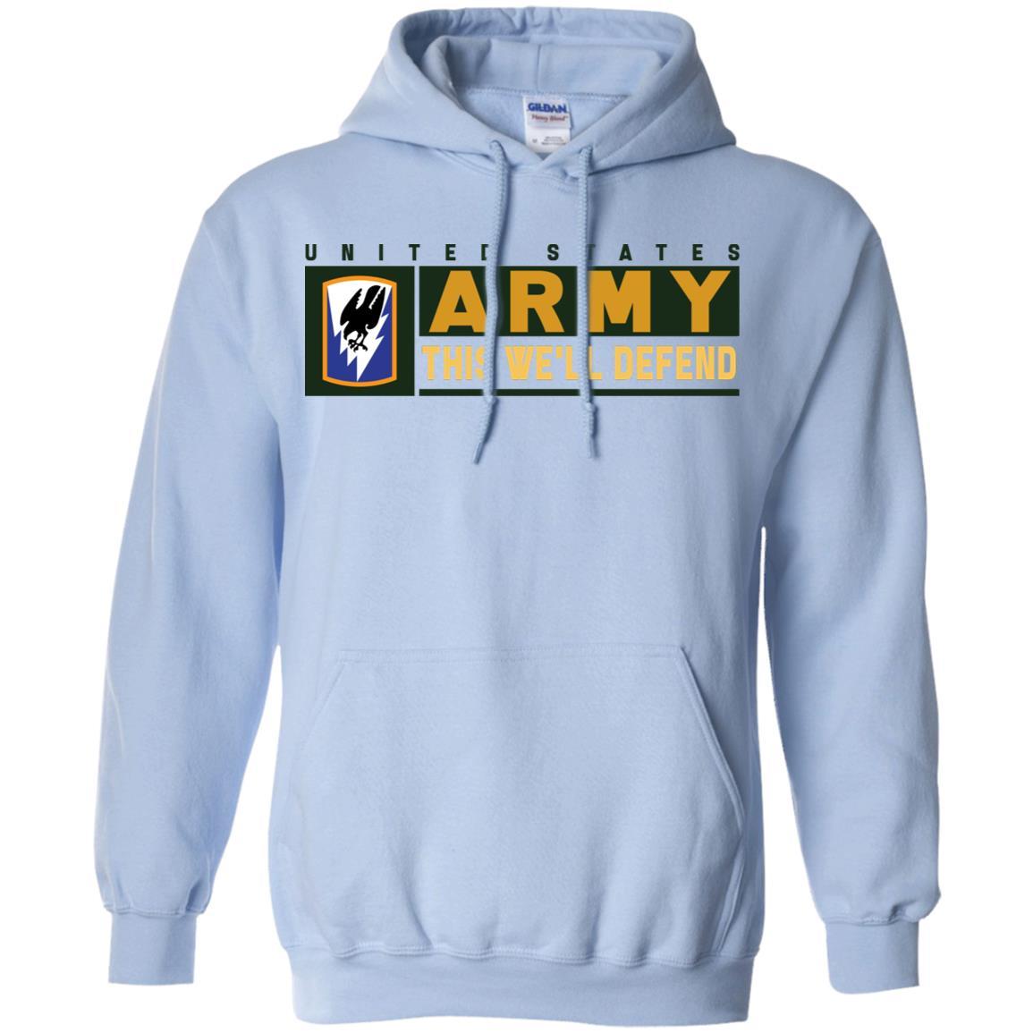US Army 66TH THEATER AVIATION COMMAND- This We'll Defend T-Shirt On Front For Men-TShirt-Army-Veterans Nation