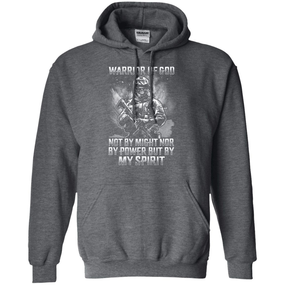 Military T-Shirt "Warrior Of God"-TShirt-General-Veterans Nation