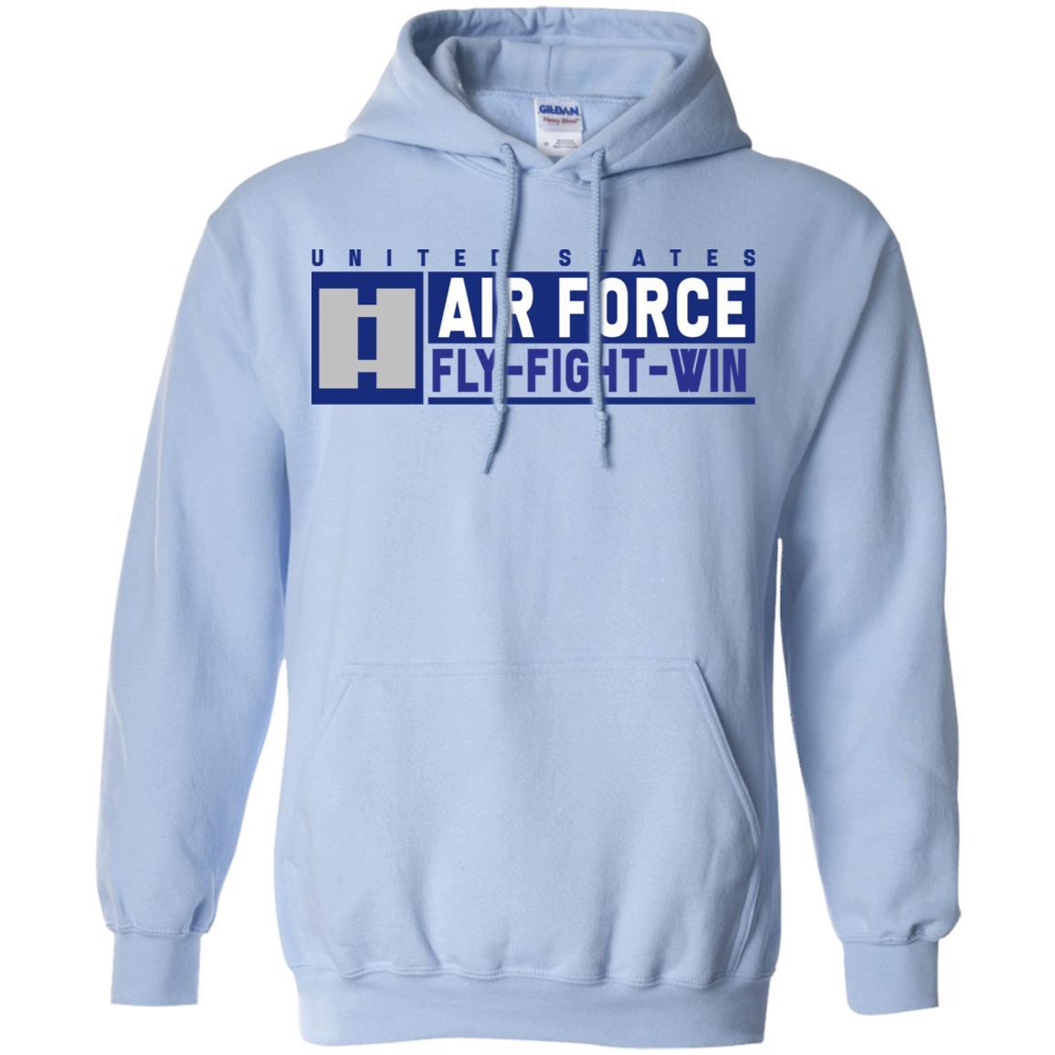 US Air Force O-3 Captain Fly - Fight - Win Long Sleeve - Pullover Hoodie-TShirt-USAF-Veterans Nation