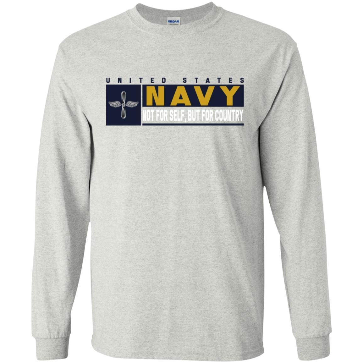 U.S Navy Aviation machinist's mate Navy AD- Not for self Long Sleeve - Pullover Hoodie-TShirt-Navy-Veterans Nation