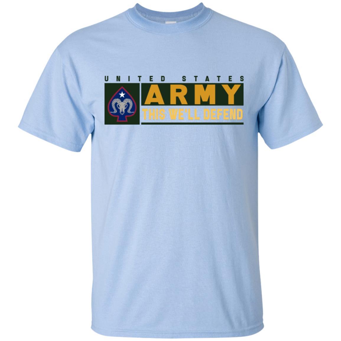 US Army 17TH SUSTAINMENT BRIGADE- This We'll Defend T-Shirt On Front For Men-TShirt-Army-Veterans Nation