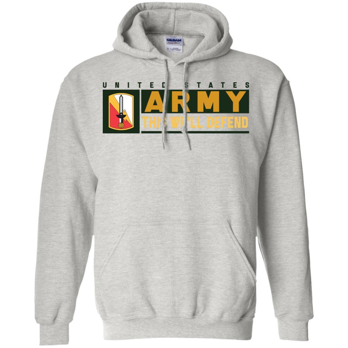 US Army 21ST SIGNAL BRIGADE- This We'll Defend T-Shirt On Front For Men-TShirt-Army-Veterans Nation