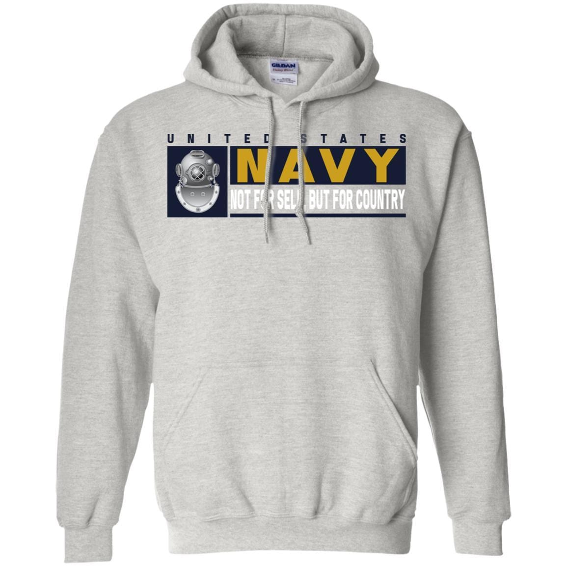 Navy Diver Navy ND- Not for self Long Sleeve - Pullover Hoodie-TShirt-Navy-Veterans Nation
