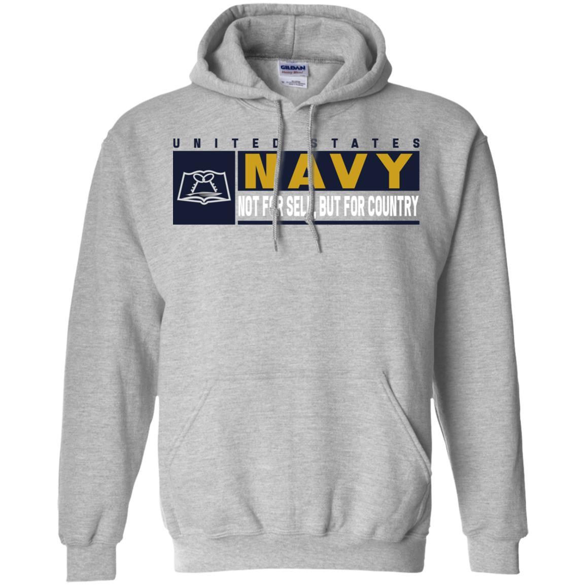 Navy Mess Management Specialist Navy MS- Not for self Long Sleeve - Pullover Hoodie-TShirt-Navy-Veterans Nation