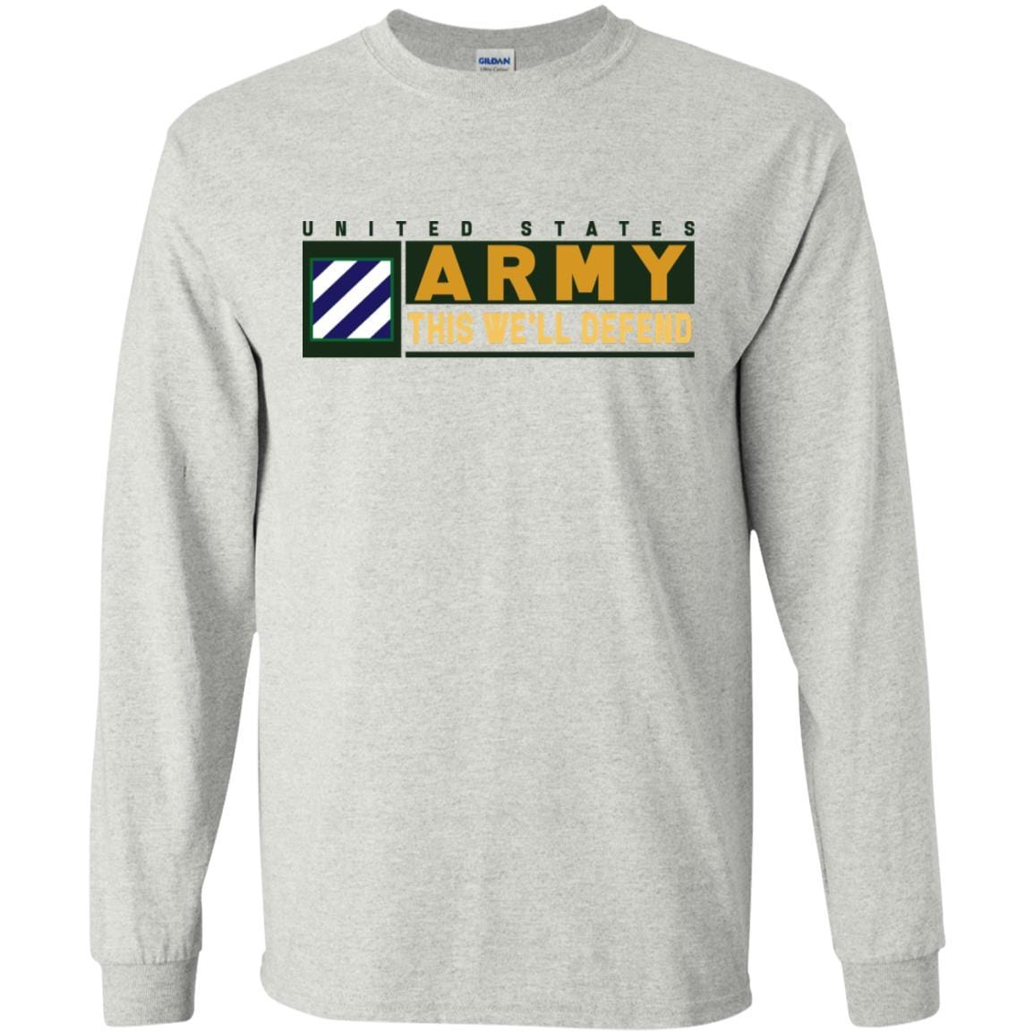 US Army 3rd Infantry Division,- This We'll Defend T-Shirt On Front For Men-TShirt-Army-Veterans Nation