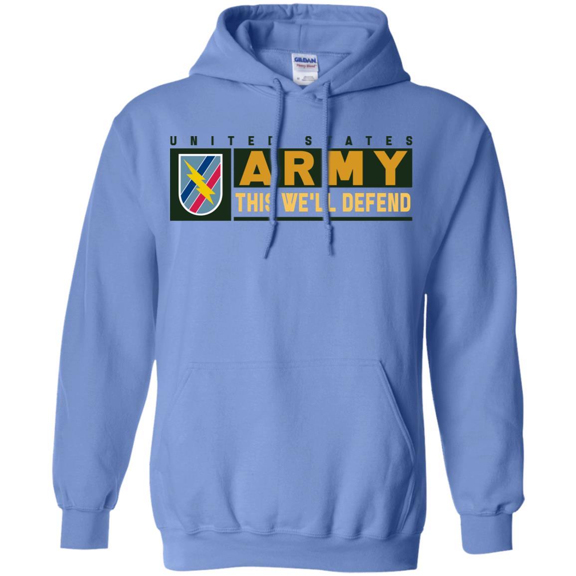 US Army 48TH INFANTRY BRIGADE COMBAT TEAM- This We'll Defend T-Shirt On Front For Men-TShirt-Army-Veterans Nation