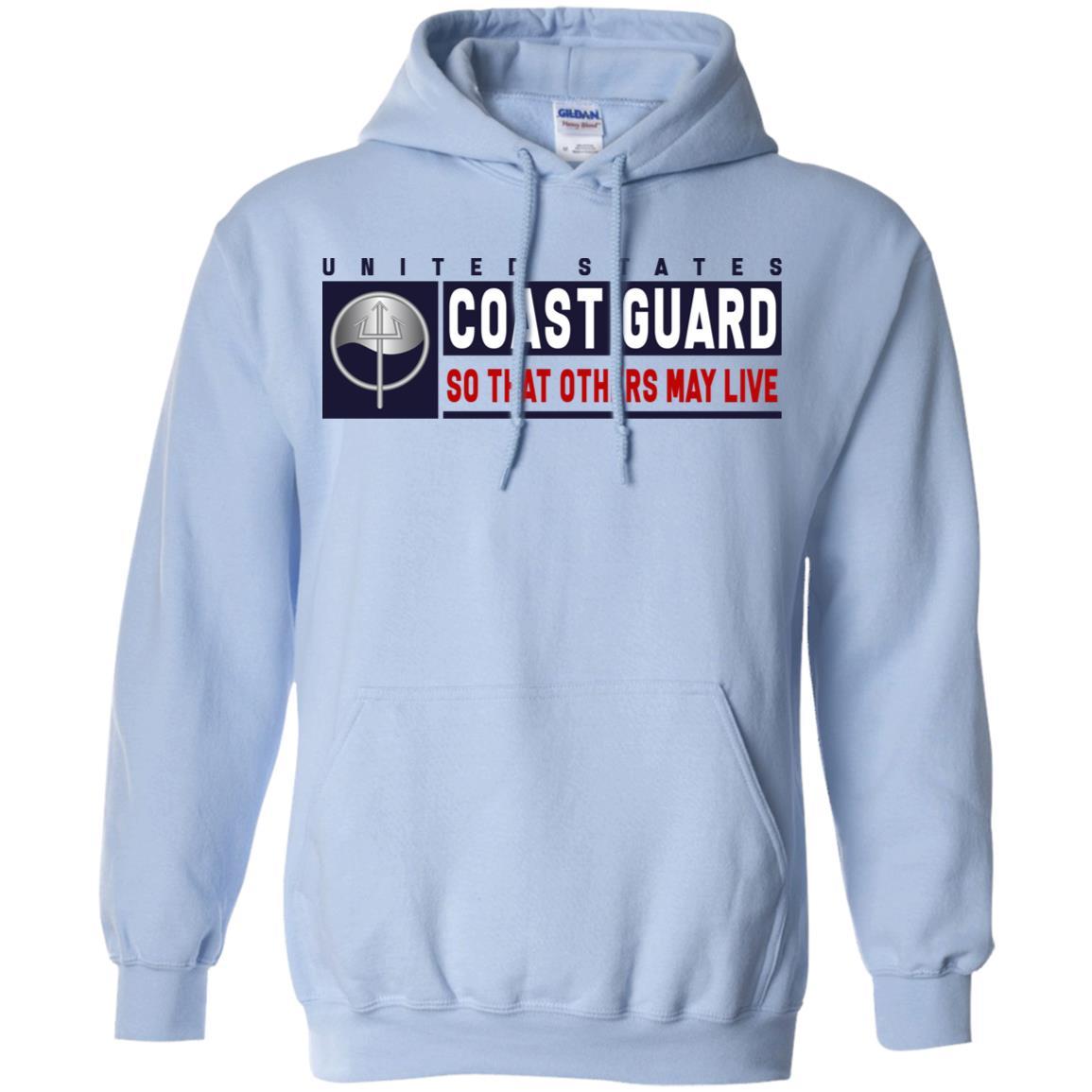 USCG MARINE SCIENCE TECHNICIAN MST Logo- So that others may live Long Sleeve - Pullover Hoodie-TShirt-USCG-Veterans Nation