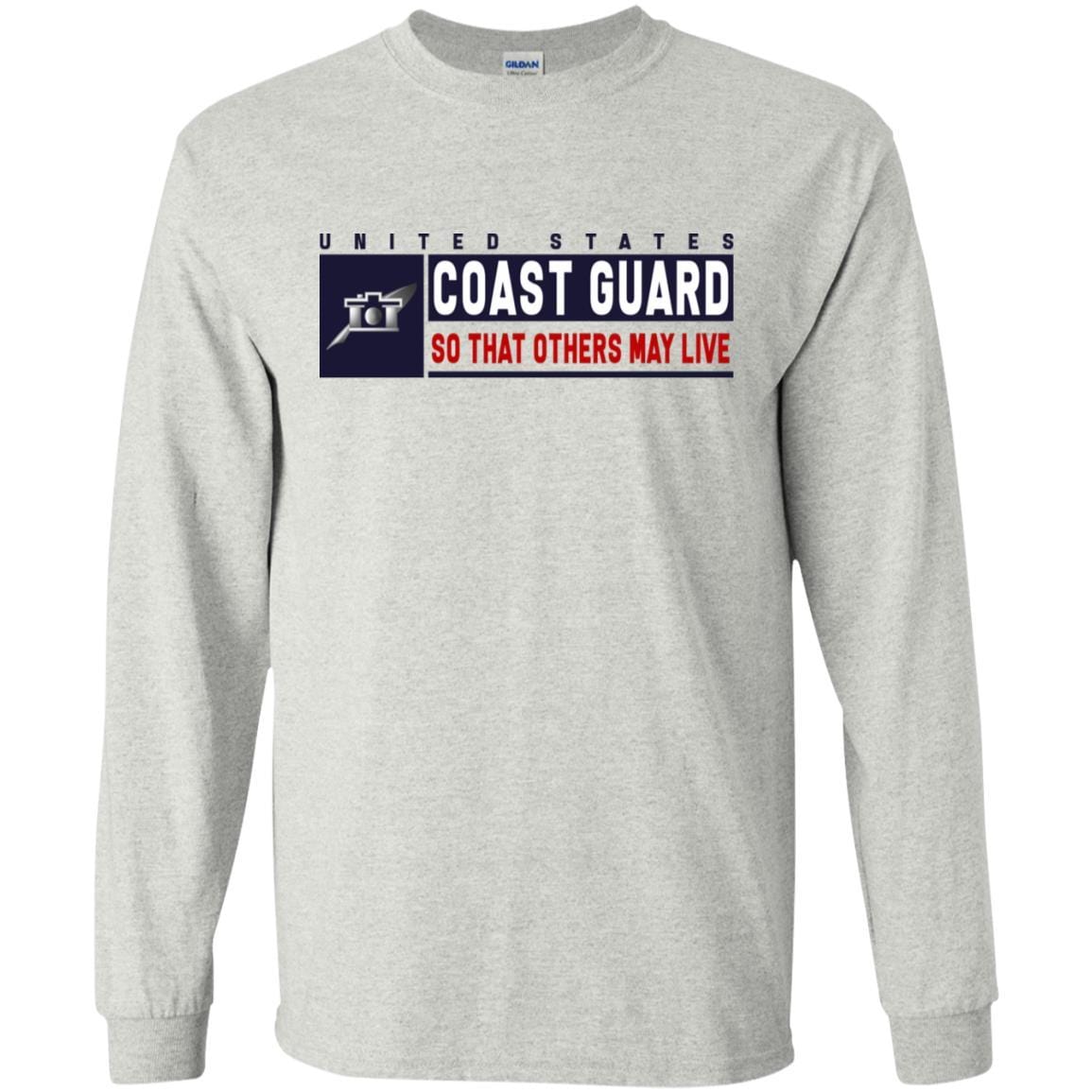USCG PUBLIC AFFAIRS SPECIALIST PA Logo- So that others may live Long Sleeve - Pullover Hoodie-TShirt-USCG-Veterans Nation