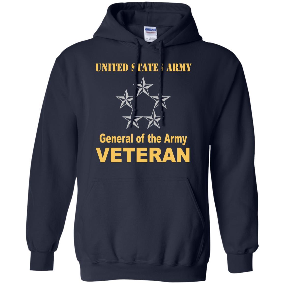 US Army O-10 General of the Army O10 GA General Officer Veteran Men T Shirt On Front-TShirt-Army-Veterans Nation