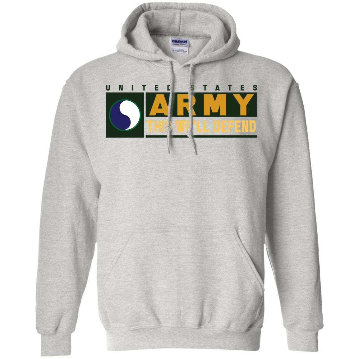 US Army 29TH INFANTRY DIVISION CSIB- This We'll Defend T-Shirt On Front For Men-TShirt-Army-Veterans Nation