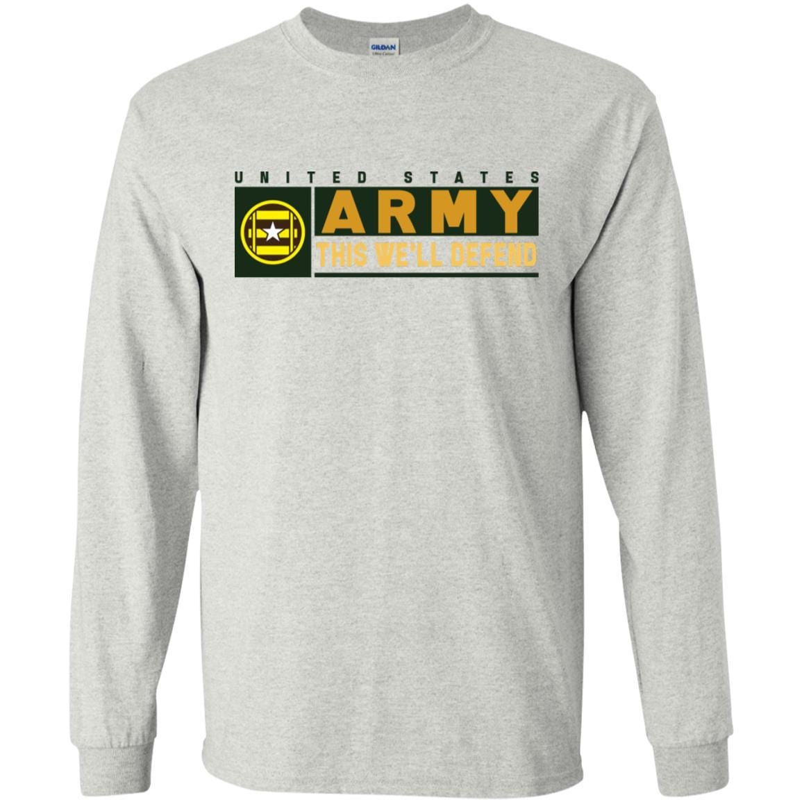 US Army 3RD TRANSPORTATION BRIGADE- This We'll Defend T-Shirt On Front For Men-TShirt-Army-Veterans Nation