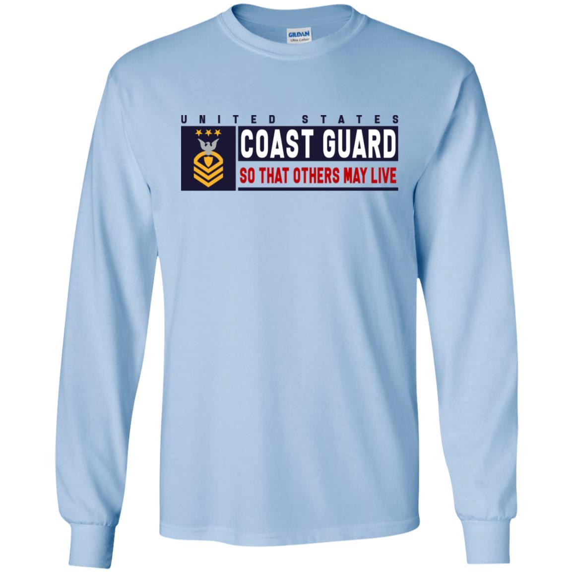 US Coast Guard E-9 Master Chief Petty Officer Of The Coast Guard MCPOC So That Others May Live Long Sleeve - Pullover Hoodie-TShirt-USCG-Veterans Nation