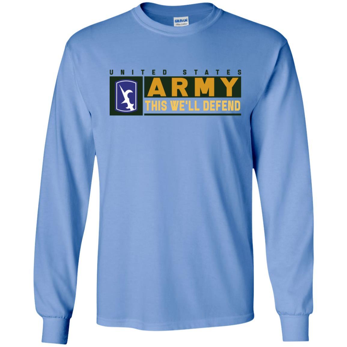 US Army 67TH BATTLEFIELD SURVEILLANCE BRIGADE- This We'll Defend T-Shirt On Front For Men-TShirt-Army-Veterans Nation
