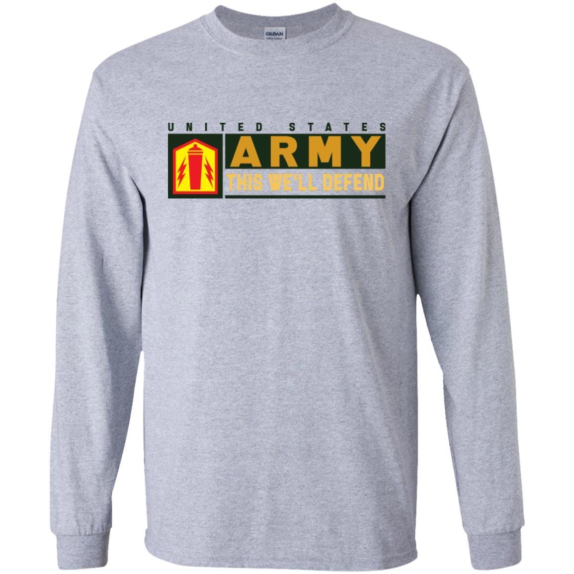 US Army 41 FIRES BRIGADE- This We'll Defend T-Shirt On Front For Men-TShirt-Army-Veterans Nation