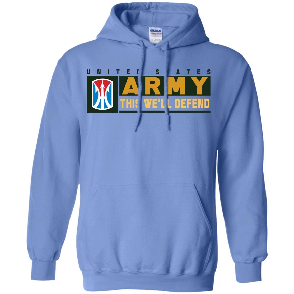 US Army 11TH INFANTRY BRIGADE- This We'll Defend T-Shirt On Front For Men-TShirt-Army-Veterans Nation