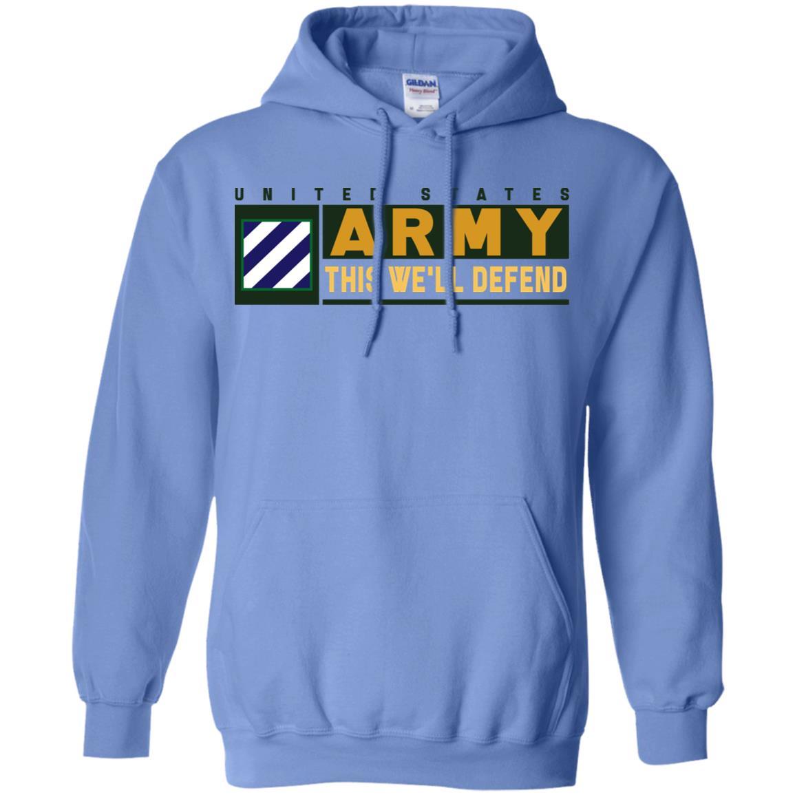 US Army 3rd Infantry Division,- This We'll Defend T-Shirt On Front For Men-TShirt-Army-Veterans Nation