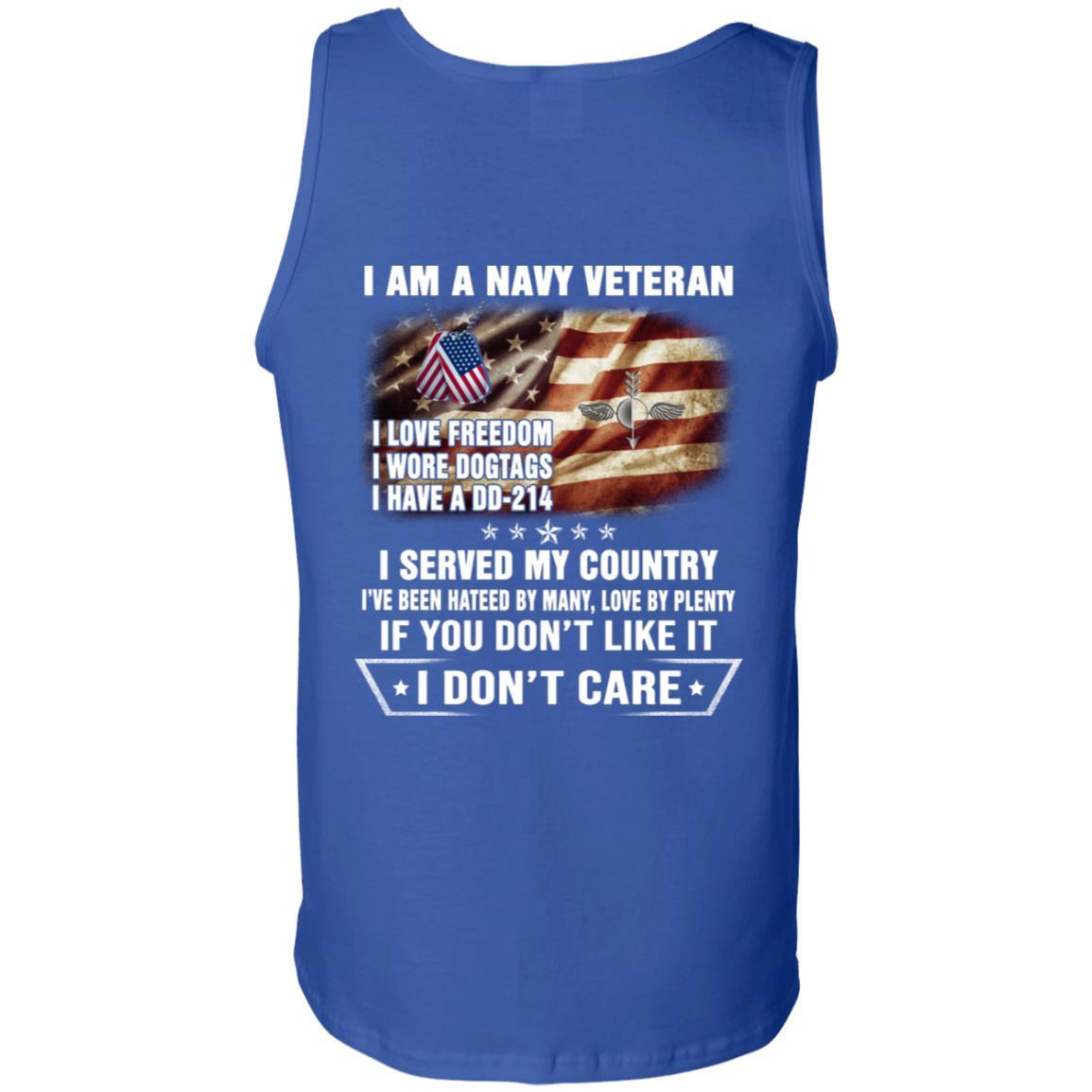 I Am A Navy Aerographers Mate Navy AG Veteran T-Shirt On Back-TShirt-Navy-Veterans Nation
