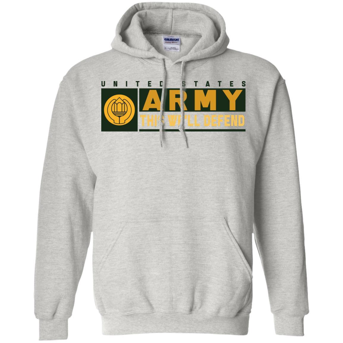 U.S Army Chaplain Assistant- This We'll Defend T-Shirt On Front For Men-TShirt-Army-Veterans Nation