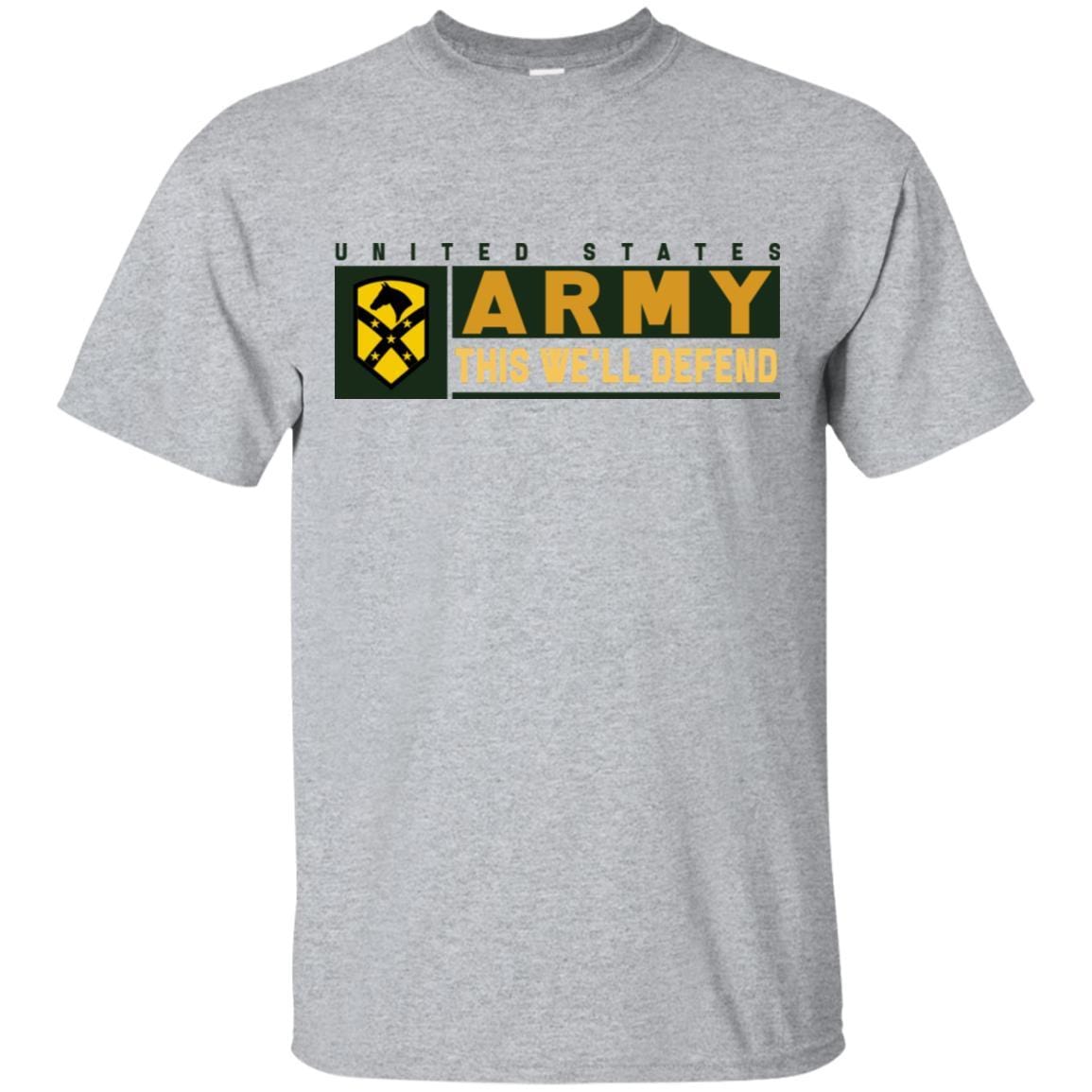 US Army 15TH SUSTAINMENT BRIGADE- This We'll Defend T-Shirt On Front For Men-TShirt-Army-Veterans Nation