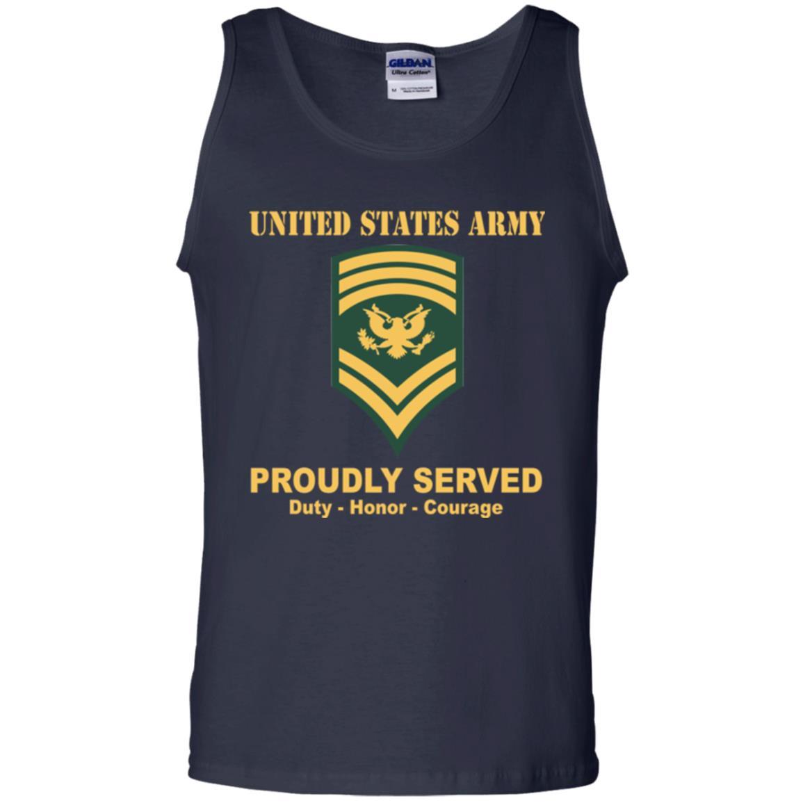 US Army E-9 SPC E9 Specialist Ranks Men Front Shirt US Army Rank-TShirt-Army-Veterans Nation