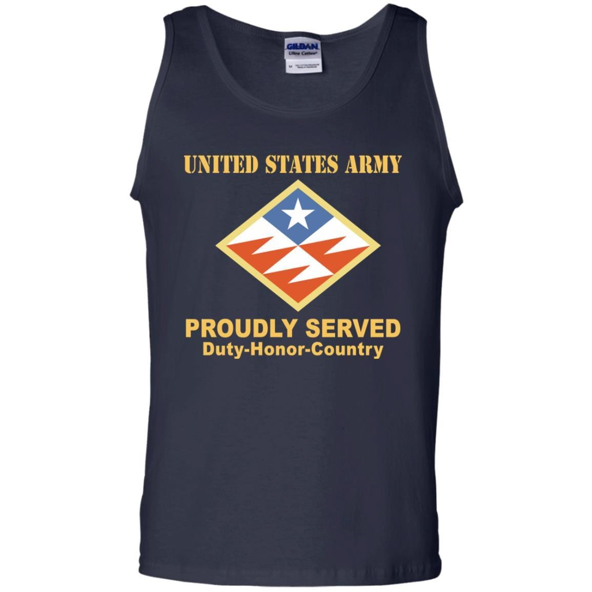 US ARMY 261 SIGNAL BRIGADE - Proudly Served T-Shirt On Front For Men-TShirt-Army-Veterans Nation
