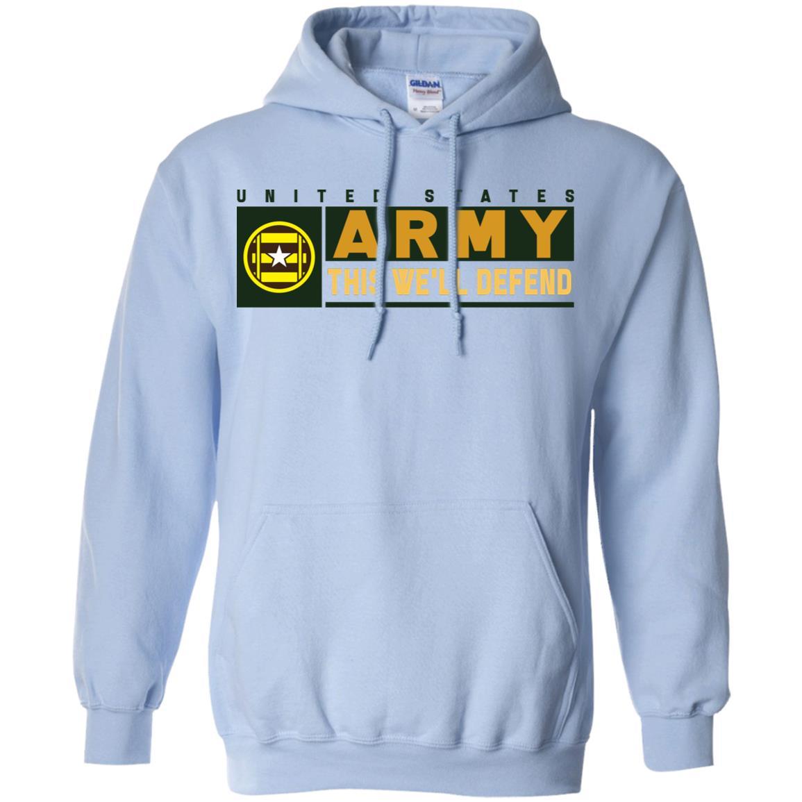 US Army 3RD TRANSPORTATION BRIGADE- This We'll Defend T-Shirt On Front For Men-TShirt-Army-Veterans Nation