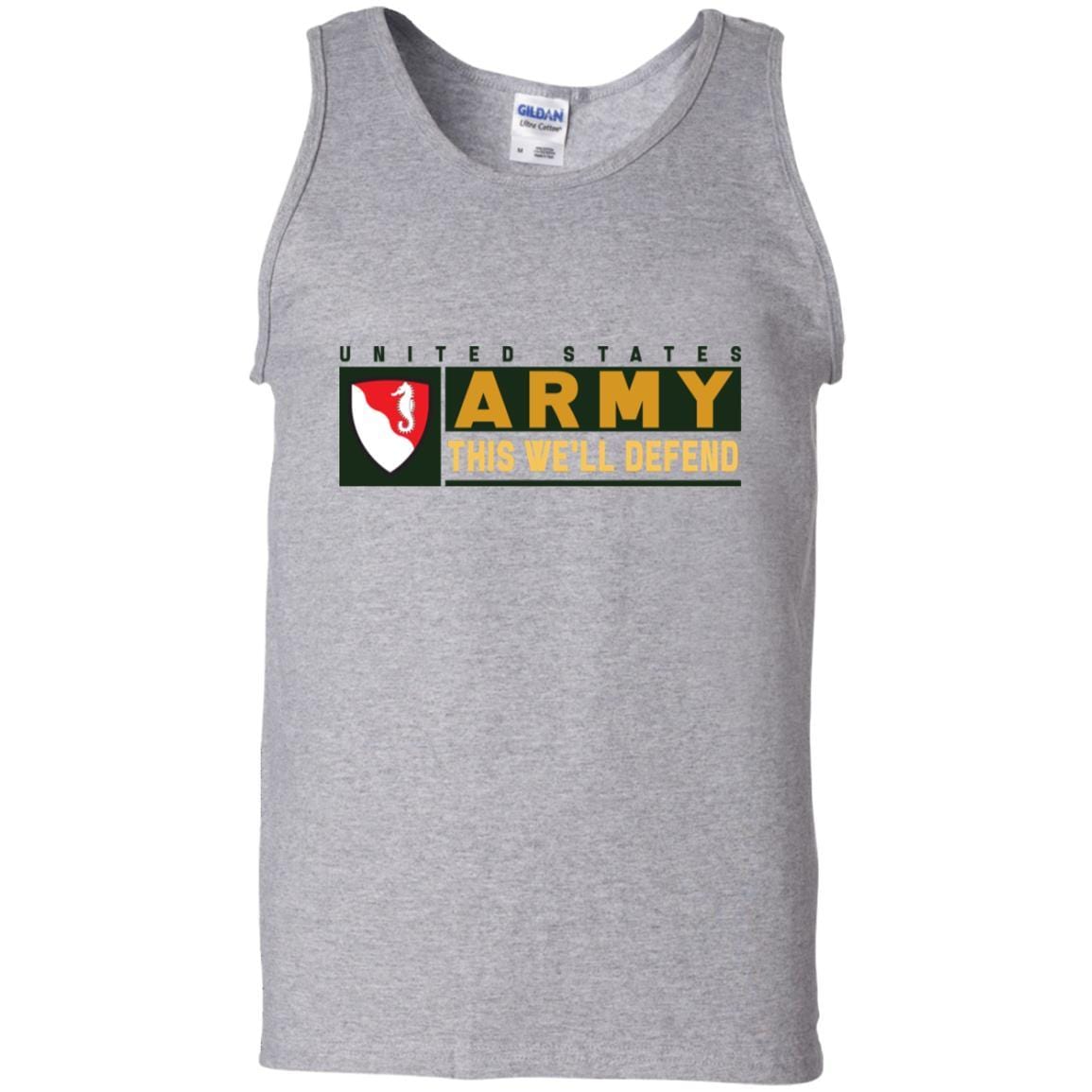 US Army 36TH ENGINEER BRIGADE- This We'll Defend T-Shirt On Front For Men-TShirt-Army-Veterans Nation