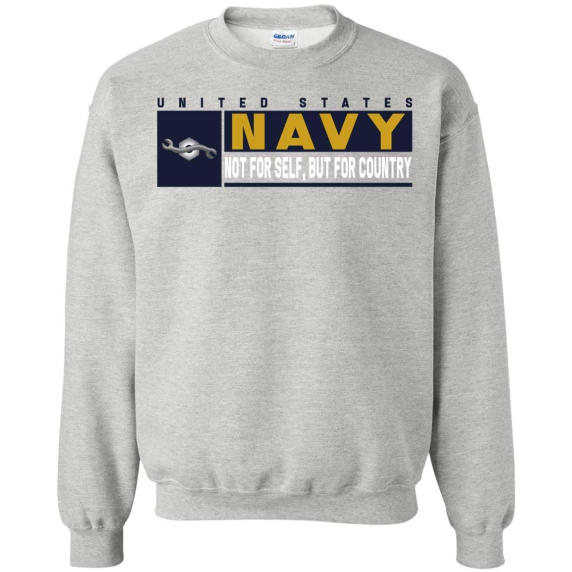 Navy Construction Mechanic Navy CM- Not for self Long Sleeve - Pullover Hoodie-TShirt-Navy-Veterans Nation