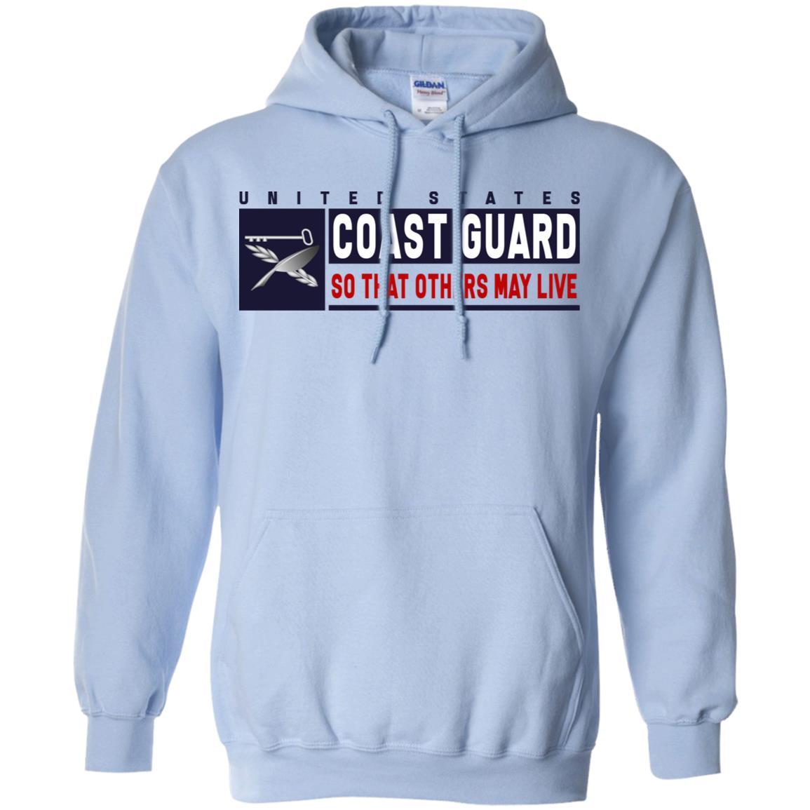 USCG CULINARY SPECIALIST CS Logo- So that others may live Long Sleeve - Pullover Hoodie-TShirt-USCG-Veterans Nation