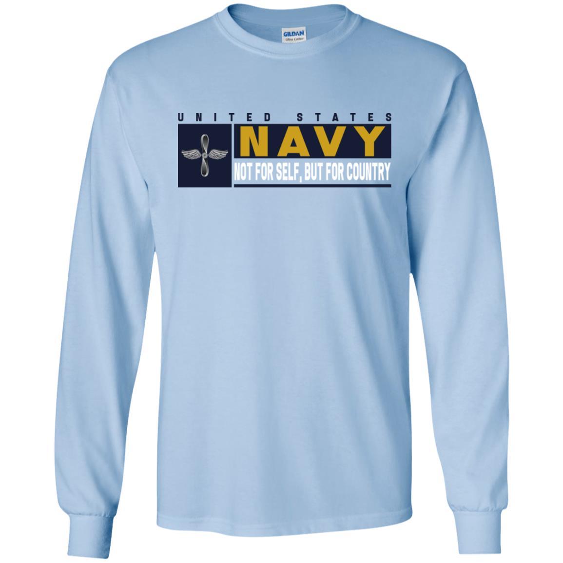 U.S Navy Aviation machinist's mate Navy AD- Not for self Long Sleeve - Pullover Hoodie-TShirt-Navy-Veterans Nation