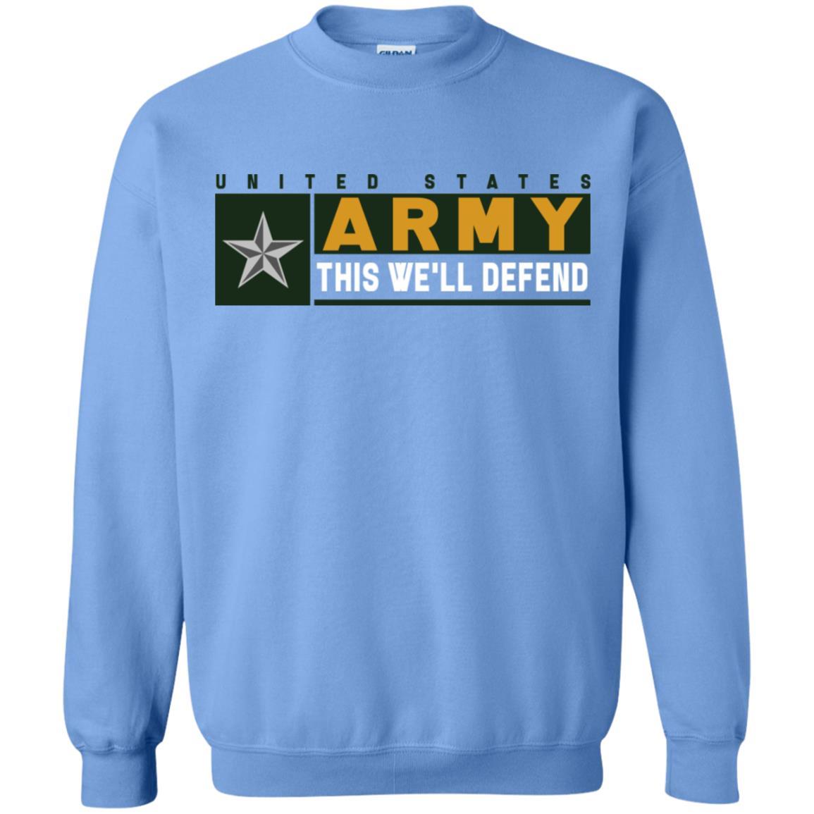US Army O-7 This We Will Defend Long Sleeve - Pullover Hoodie-TShirt-Army-Veterans Nation
