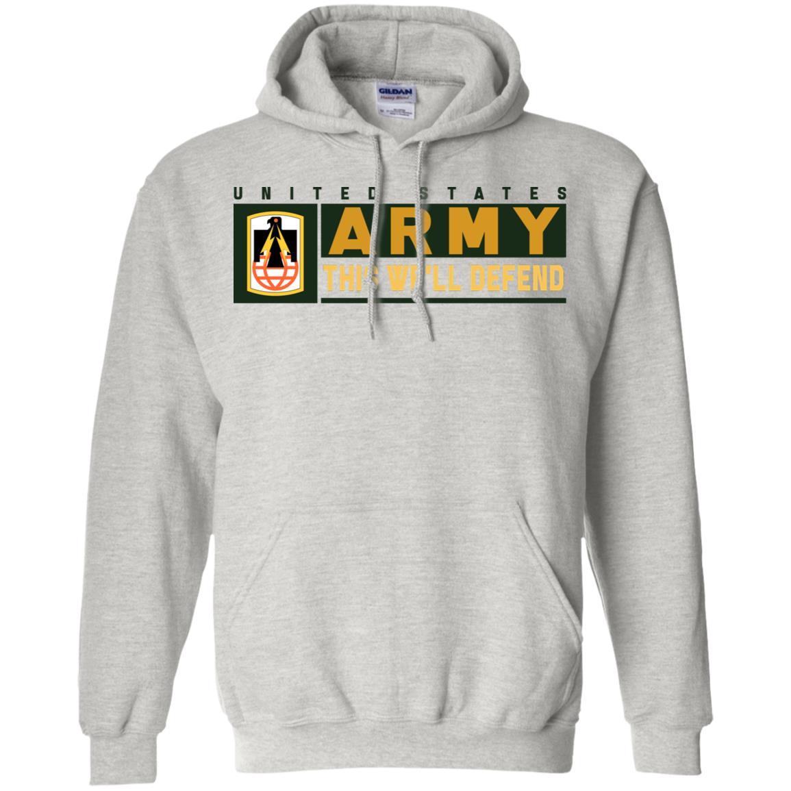 US Army 11TH SIGNAL BRIGADE- This We'll Defend T-Shirt On Front For Men-TShirt-Army-Veterans Nation