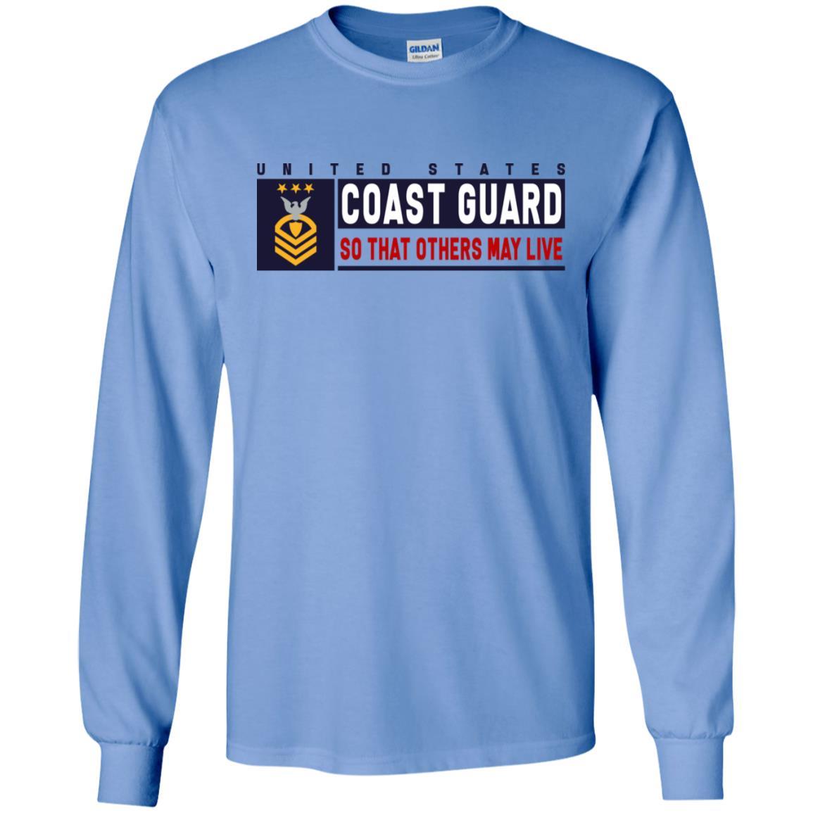 US Coast Guard E-9 Master Chief Petty Officer Of The Coast Guard MCPOC So That Others May Live Long Sleeve - Pullover Hoodie-TShirt-USCG-Veterans Nation