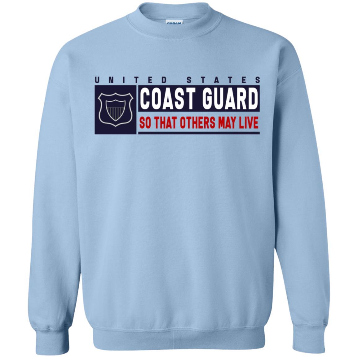 USCG MARITIME ENFORCEMENT ME Logo- So that others may live Long Sleeve - Pullover Hoodie-TShirt-USCG-Veterans Nation