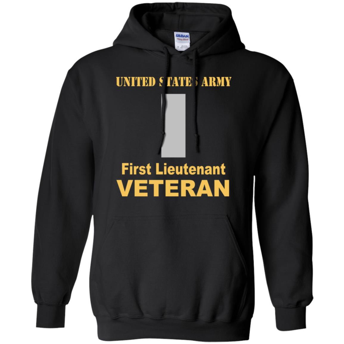 US Army O-2 First Lieutenant O2 1LT Commissioned Officer Veteran Men T Shirt On Front-TShirt-Army-Veterans Nation