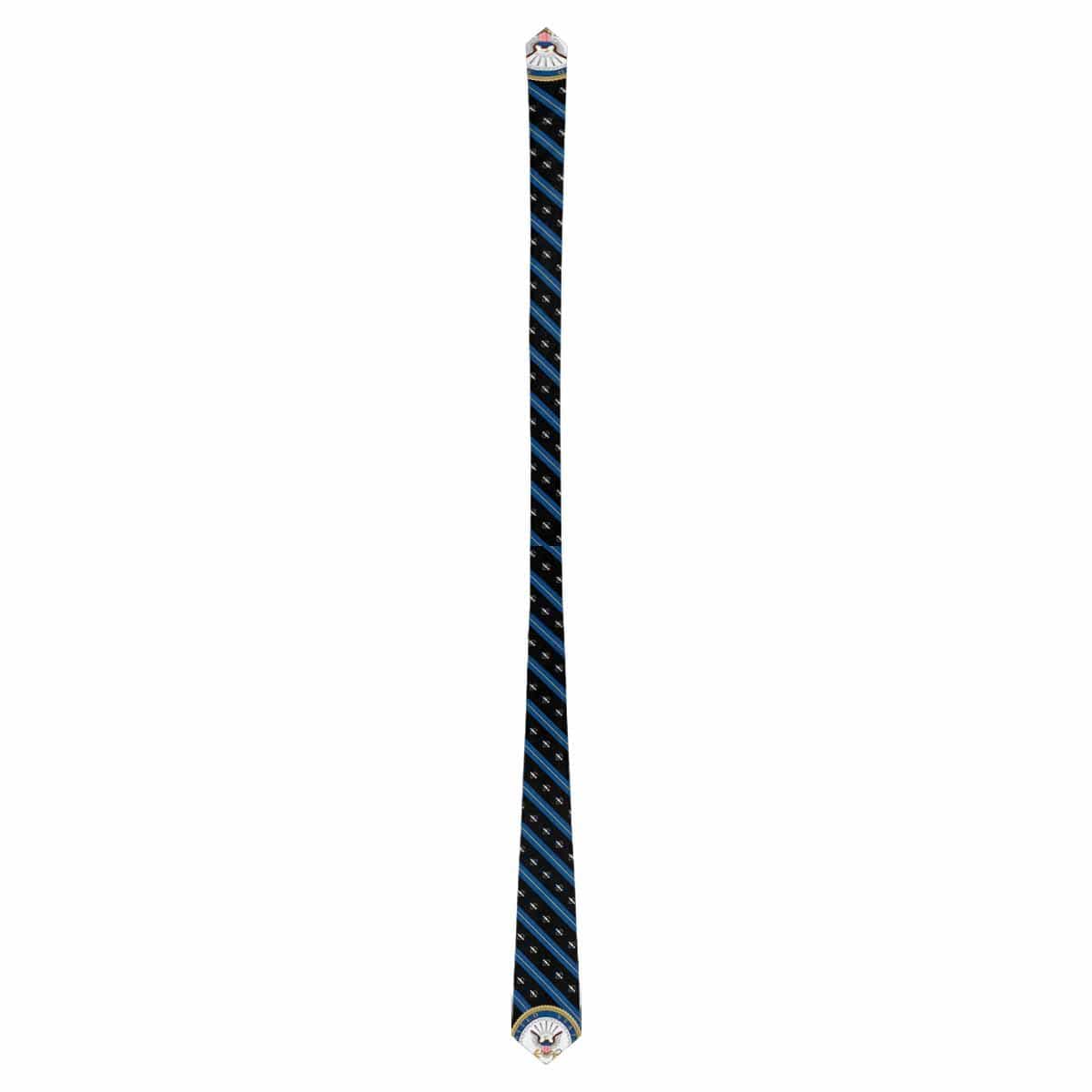 US Navy Missile Technician Navy MT Classic Necktie (Two Sides)-Necktie-Navvy-Rate-Veterans Nation