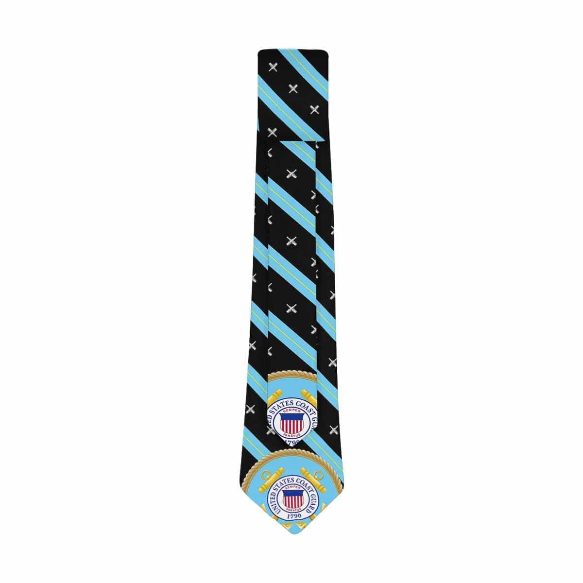 USCG GM Classic Necktie (Two Sides)-Necktie-USCG-Rate-Veterans Nation