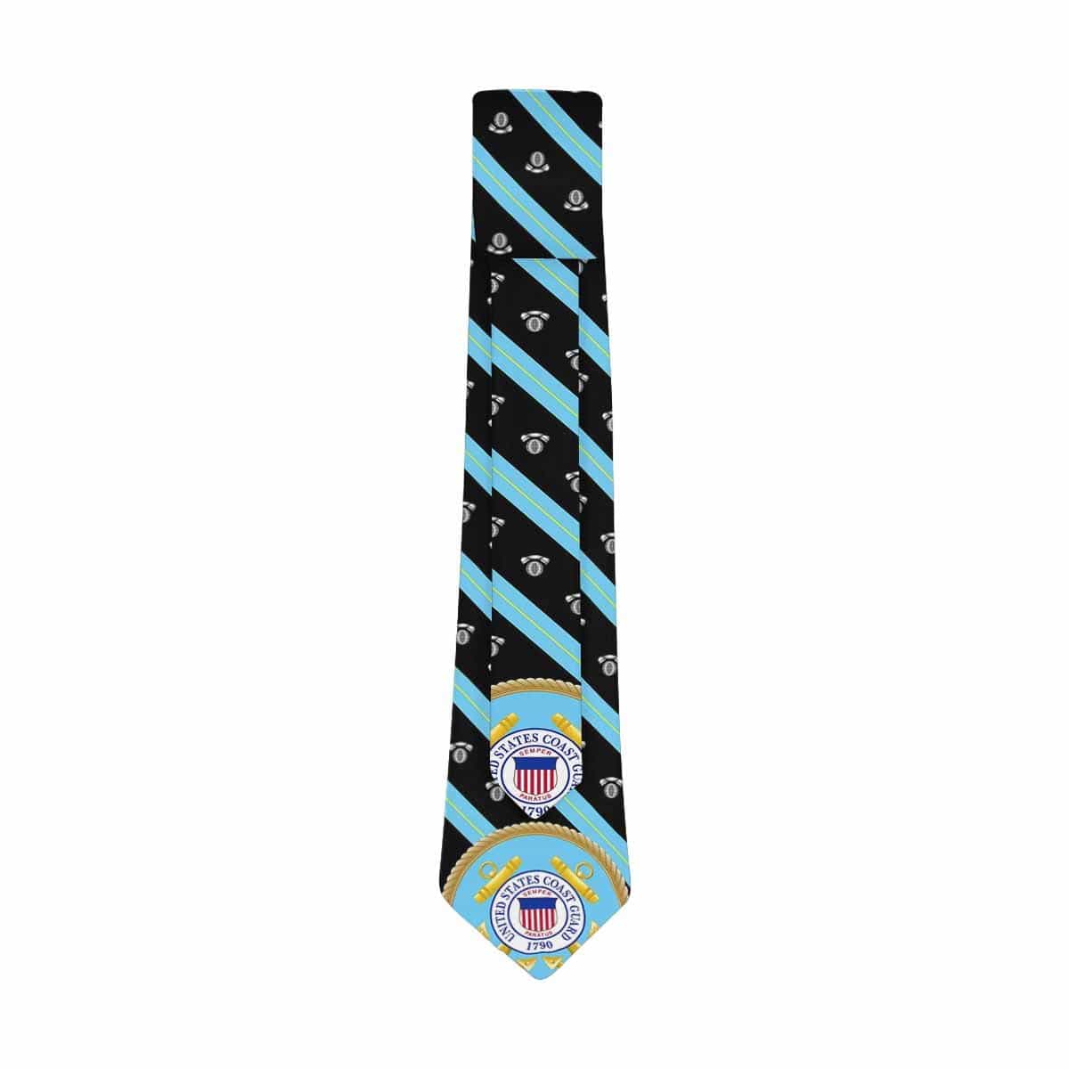 USCG IT Classic Necktie (Two Sides)-Necktie-USCG-Rate-Veterans Nation